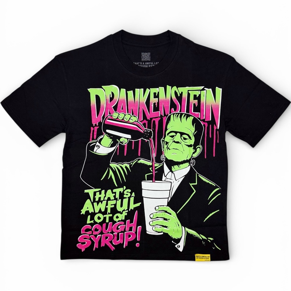 BFrankenstein X Cough Syrup Graphic T-Shirt